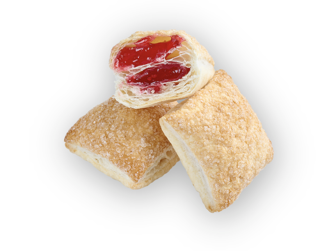 Печиво листкове Подушечка Салекс з наповнювачем вишневим 180г